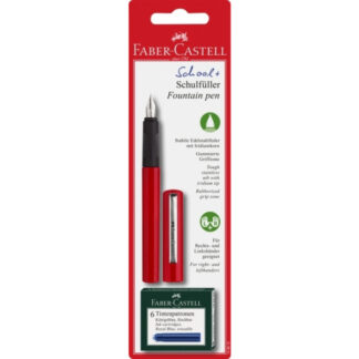 Sulepea Faber-Castell School+ punane