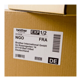 Suurte Ümbrike Saateetiketid Brother DK-11240, valge