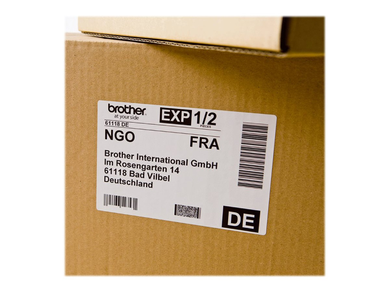 Suurte Ümbrike Saateetiketid Brother DK-11240, valge
