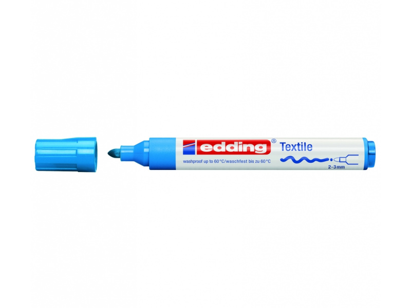 Tekstiilimarker Edding 4500 hele sinine