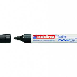 Tekstiilimarker Edding 4500 must 2-3 mm