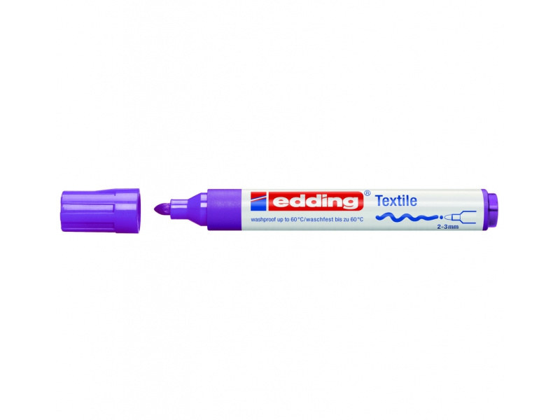Tekstiilimarker Edding 4500 neoon lilla