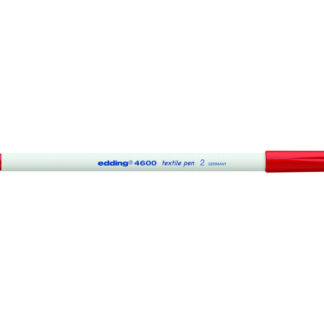 Tekstiilimarker Edding 4600 punane 1 mm