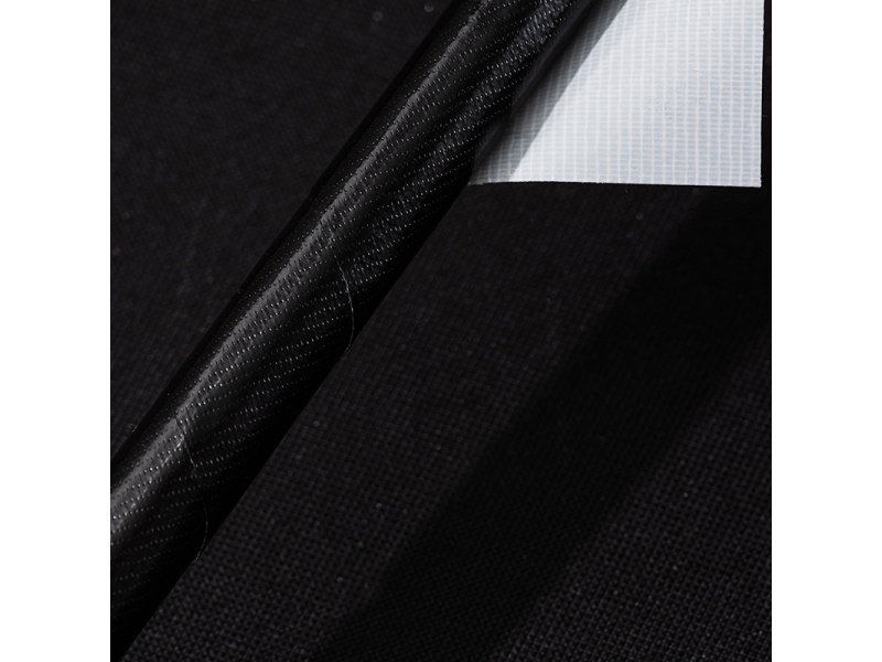 Tekstiilteip DELI 60mm x20m 230mic must - Pilt 4