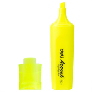 Tekstimarker DELI Accent 1-5mm kollane