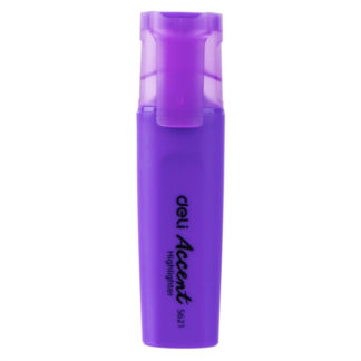 Tekstimarker DELI Accent 1-5mm lilla