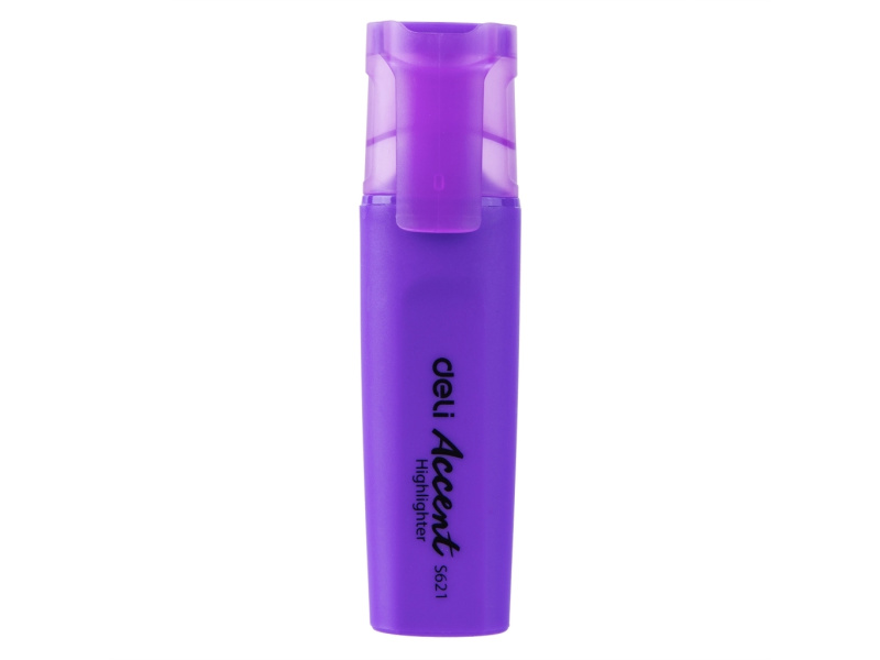 Tekstimarker DELI Accent 1-5mm lilla