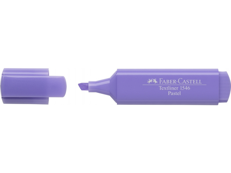 Tekstimarker Faber-Castell 1546 pastell lilla - Pilt 2