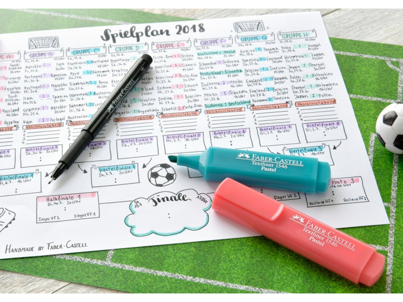 Tekstimarker Faber-Castell 1546 pastell lilla - Pilt 3