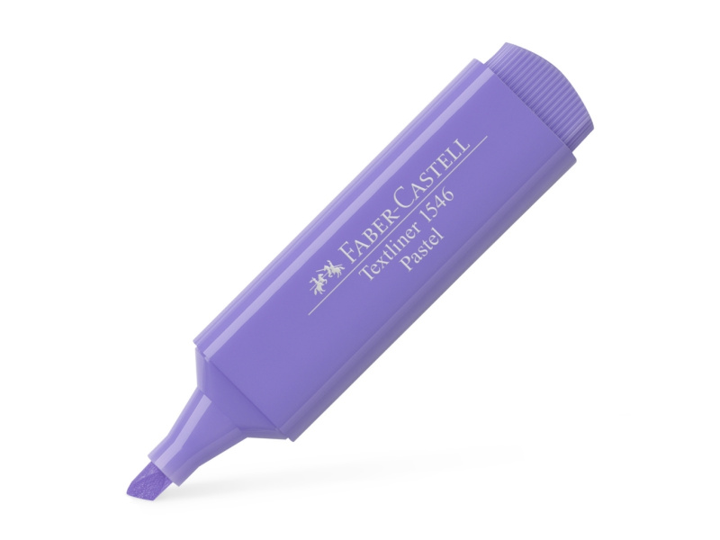 Tekstimarker Faber-Castell 1546 pastell lilla