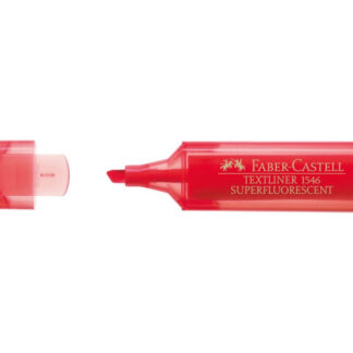 Tekstimarker Faber-Castell superhelendav punane