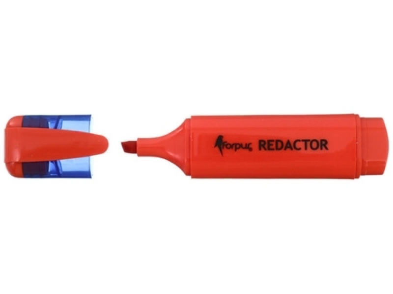 Tekstimarker Forpus Redactor, joone laius 2-5 mm, sinine