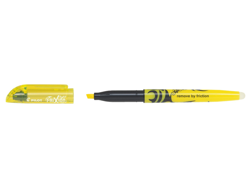 Tekstimarker Pilot Frixion Light kollane kustutav