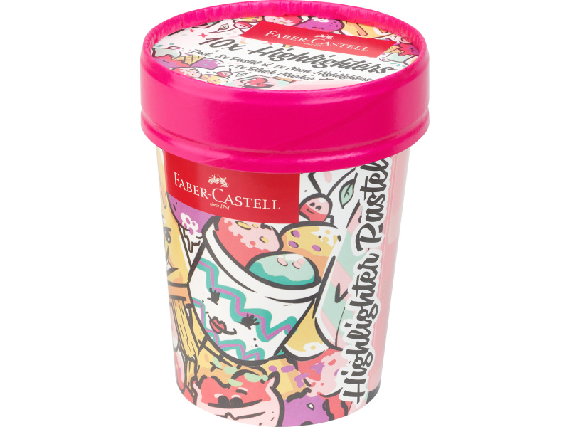 Tekstimarkerid Faber-Castell Ice Cream Pastel 10 tk/pk - Pilt 2