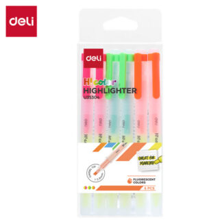 Tekstimarkerite komplekt DELI H!color, 1–3.8 mm, 6 värvi