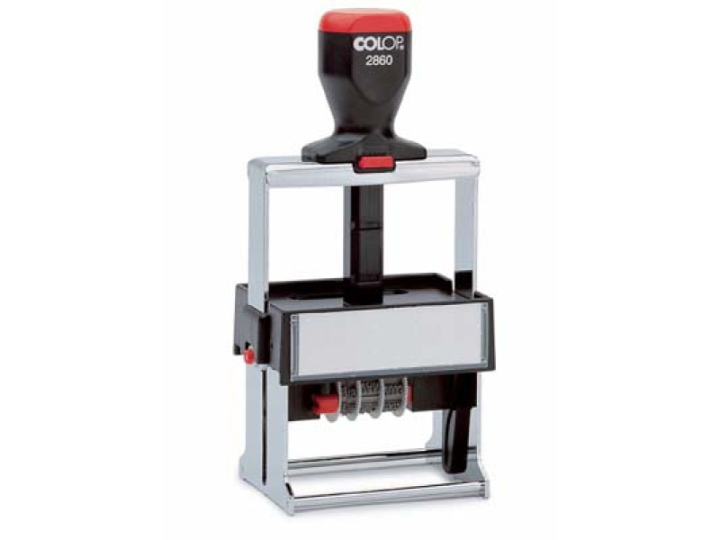 Tempel Colop Classic Line 2860 kuupäev+tekst (49x68mm)