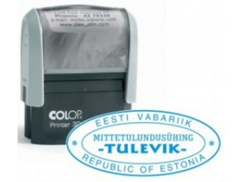 Tempel Colop Printer P30 ovaalne (17x46mm)