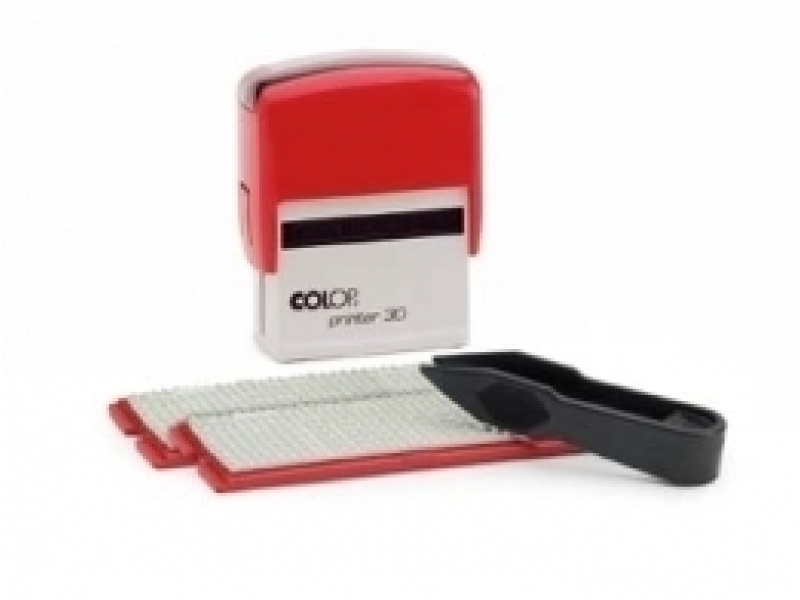 Tempel Colop Printer P30SET iselaotatav (18x47mm) 5-rida