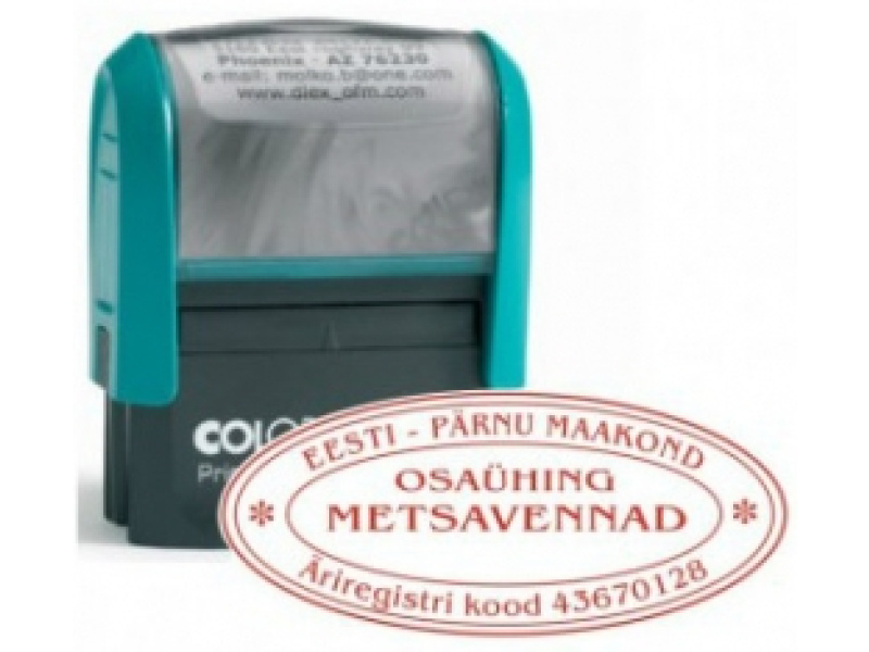 Tempel Colop Printer P40 ovaalne (22x58mm)