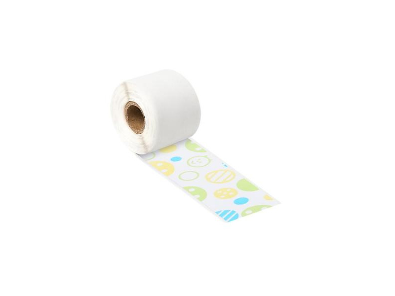 Termoetikett Q22-RMSSD 50mmx3.5m Must smailidel 3tk/pk