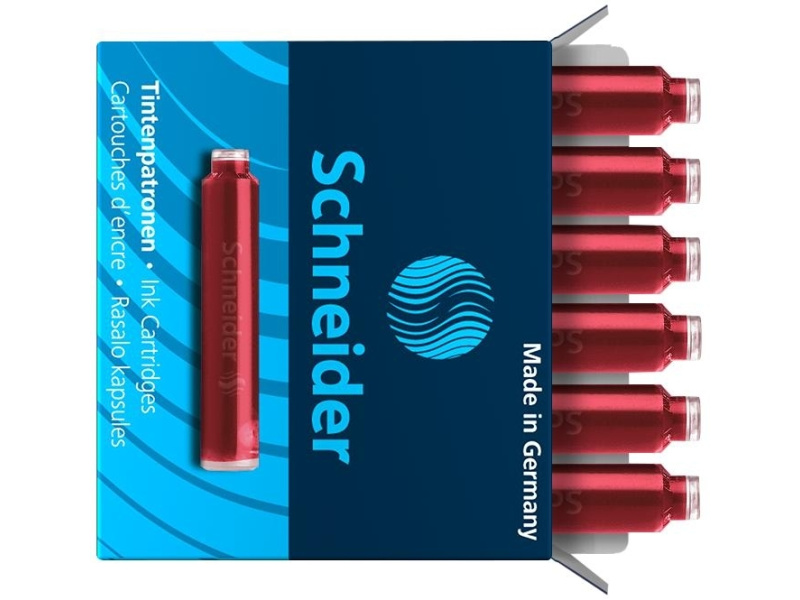 Tindipadrun Schneider punane 6tk/pk