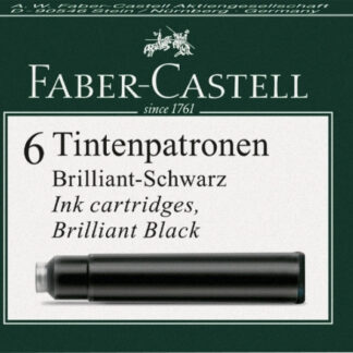 Tindipadrunid Faber-Castell must 6tk/pk
