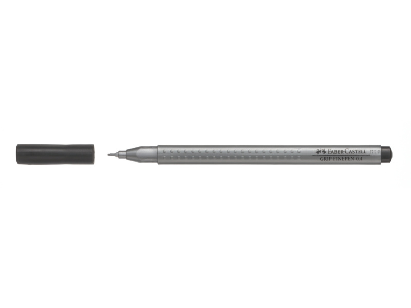 Tindipliiats Faber-Castell Finepen GRIP 0.4, black