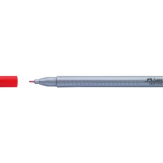 Tindipliiats Faber-Castell Finepen GRIP 0.4, geranium red light