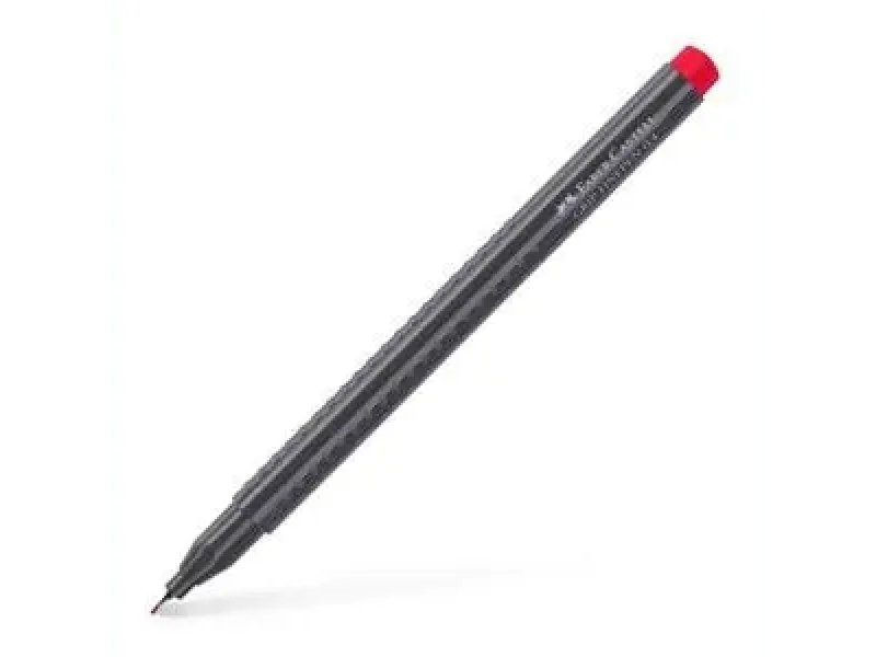Tindipliiats Faber-Castell Finepen GRIP 0.4, karmiin