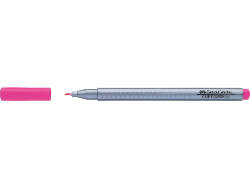 Tindipliiats Faber-Castell Finepen GRIP 0.4, magenta light