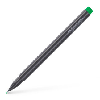 Tindipliiats Faber-Castell Grip Finepen 0,4mm, smaragdroheline
