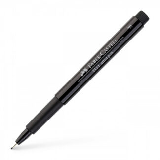 Tindipliiats Faber-Castell Pitt Artist Pen F, must