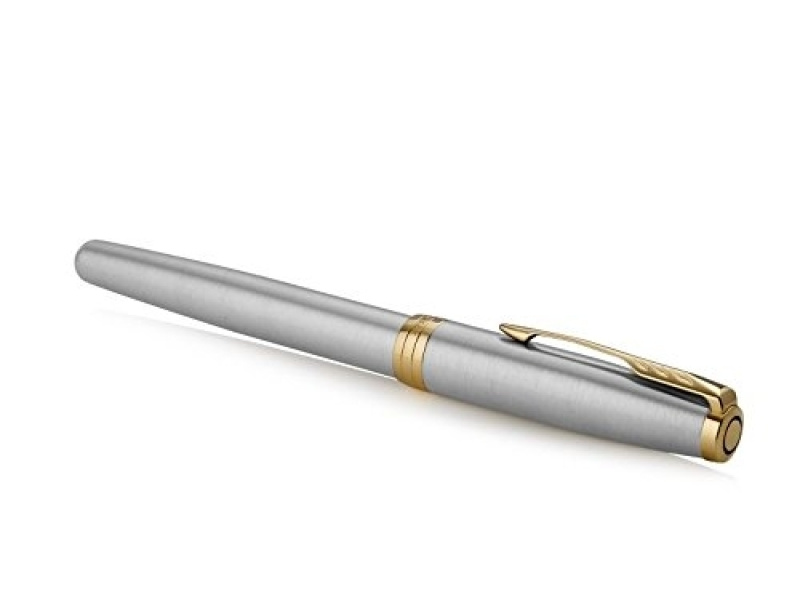 Tindipliiats Parker Sonnet Stainless Steel GT Fine Black - Pilt 3