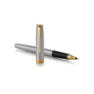 Tindipliiats Parker Sonnet Stainless Steel GT Fine Black