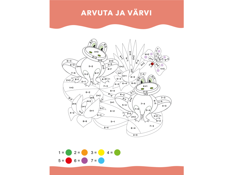 Töövihik Arvutamine: Loenda ja arvuta College 155x205/12L - Pilt 3
