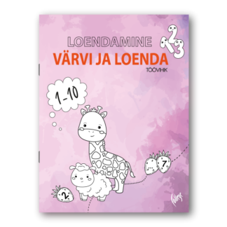 Töövihik Loendamine: Värvi ja loenda College 155x205/12L