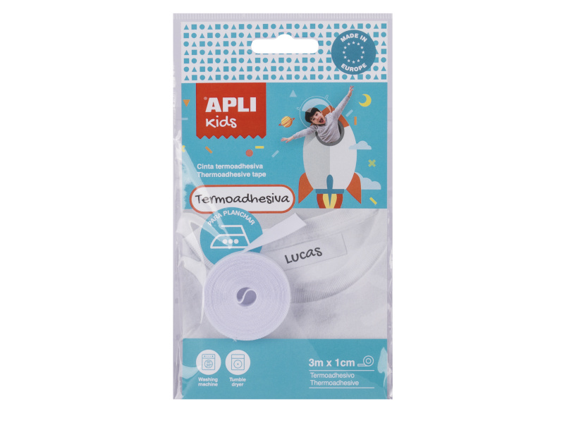 Triigitavad nimesildid Apli rullis 10mmx3m