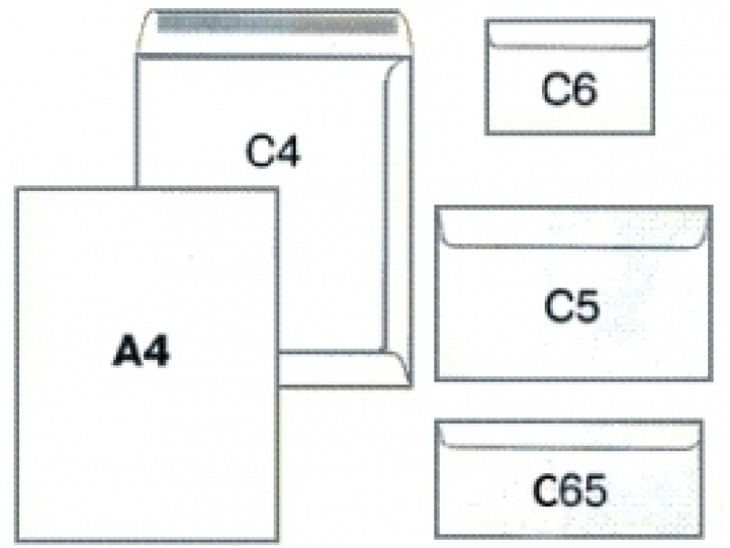 Ümbrik C5 College 162x229mm 25tk/pk