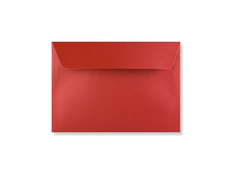 Ümbrik C6 Postac 114x162 punane 20tk/pk