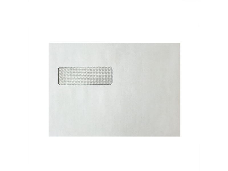 Ümbrik E5 College 156x220mm aknaga 1000tk/pk