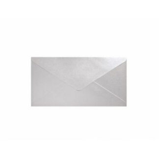 Ümbrik Galeri Papieru 80mmx160mm Pearl light silver, 150g/m2, 10tk/pk