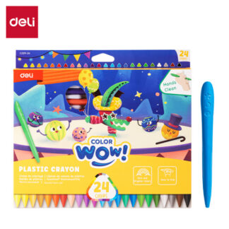 Vahakriidid DELI ColorWow 24 värvi