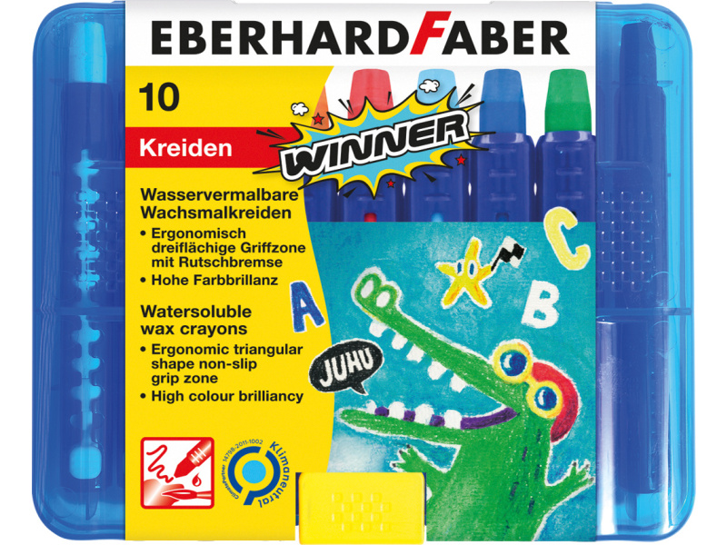 Vahakriit EberhardFaber veeslahustavad 10-värvi