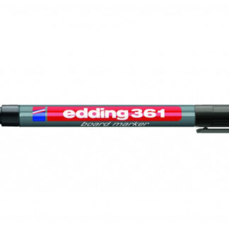 Valgetahvlimarker Edding 361 must, 1mm