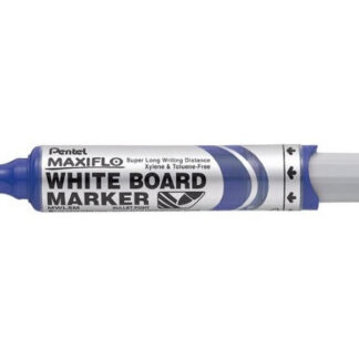 Valgetahvlimarker Pentel Maxiflo ümar ots 6mm sinine