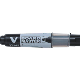 Valgetahvlimarker Pilot V Board Master, vahetatav padrun, must, lõigatud ots 2,2-5,2mm