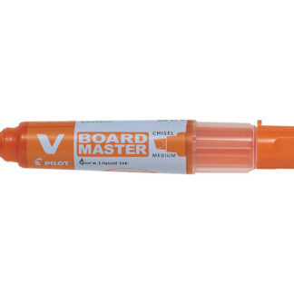Valgetahvlimarker Pilot V Board Master, vahetatav padrun, oranž, lõigatud ots 2,2-5,2mm