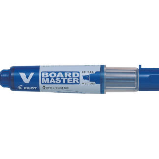 Valgetahvlimarker Pilot V Board Master, vahetatav padrun, sinine, lõigatud ots 2,2-5,2mm