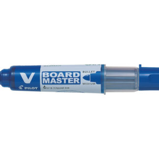 Valgetahvlimarker Pilot V Board Master, vahetatav padrun, sinine, ümar ots 2,3mm