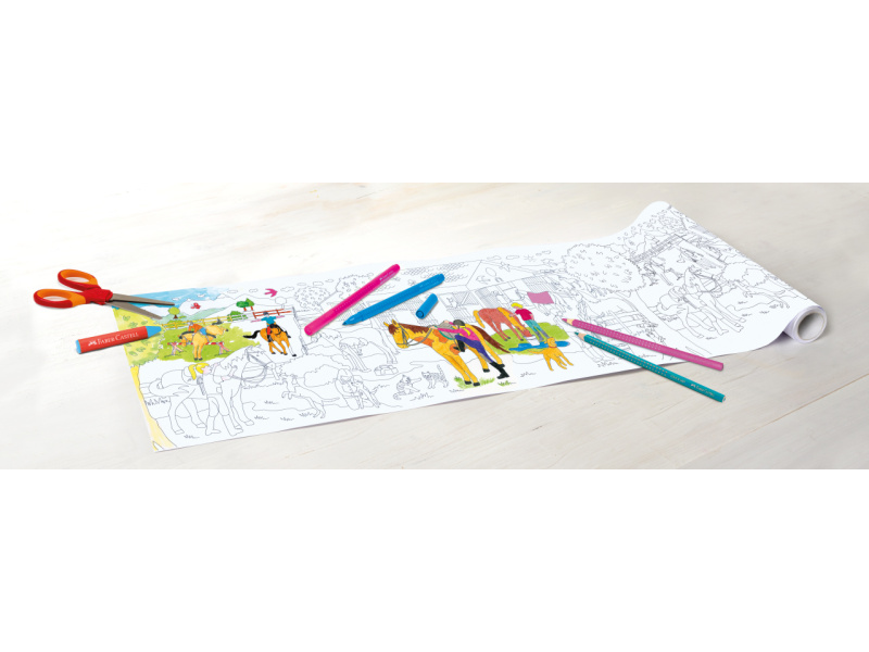 Värvi Ise pildid Faber-Castell rullis, pony farm iseliimuvad - Pilt 3